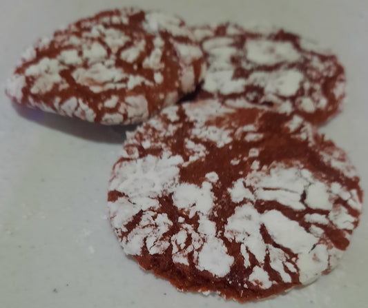 Red Velvet Whip Cookies - 1 lb