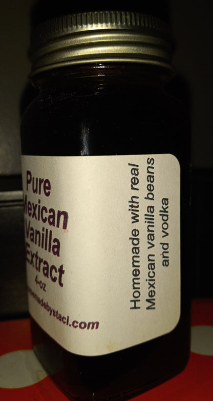 Pure Mexican Vanilla Extract - 4oz