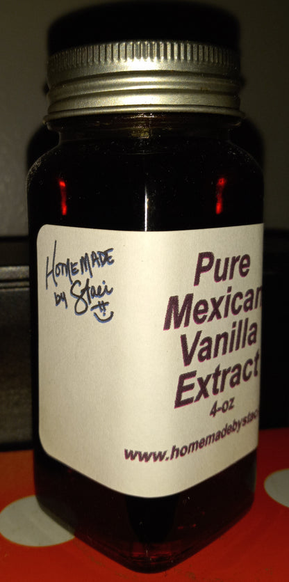 Pure Mexican Vanilla Extract - 4oz