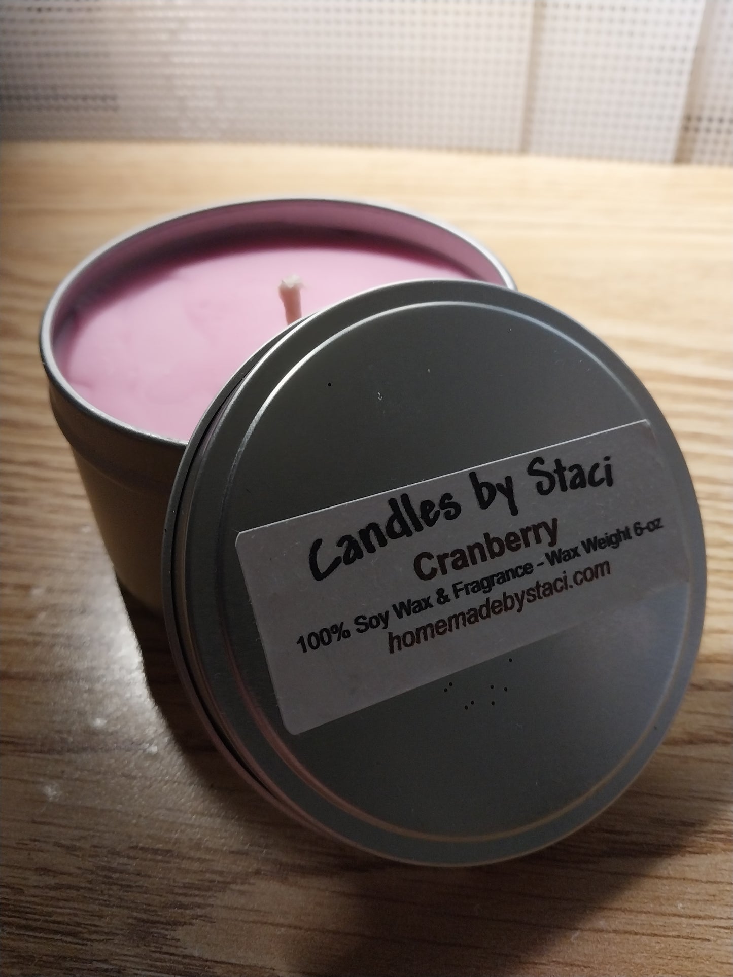 6-oz Scented Soy Wax Candle in a Tin